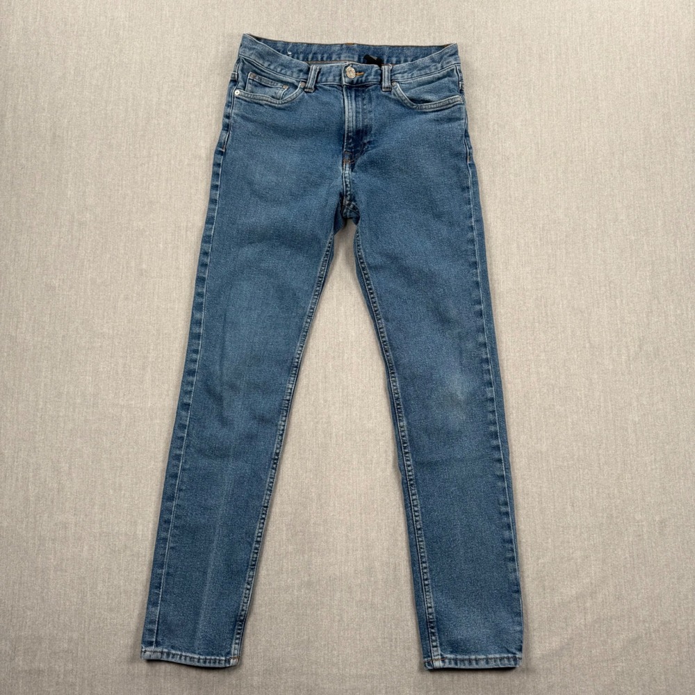 H&M &Denim Slim Fit Jeans Mens 29 Medium Wash‎ Blue 06362079